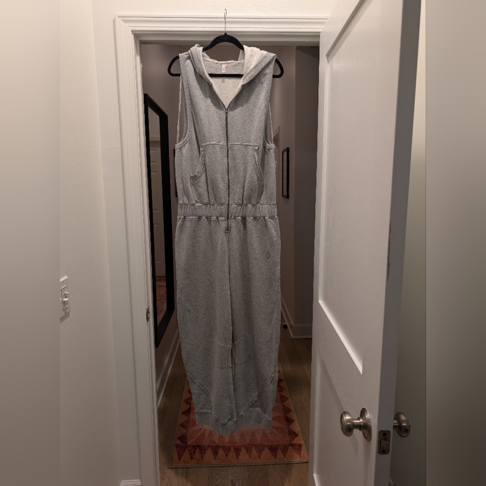 NWT Free People Movement Set Go Onsie Jumpsuit Sweatshirt Large - Picture 4 of 8